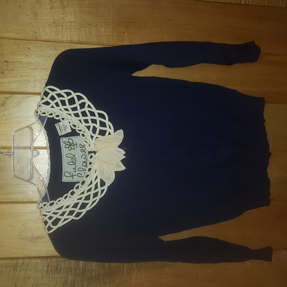 Blooming lattice cardigan size XS